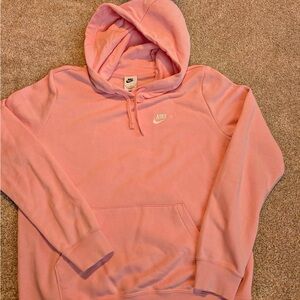 Nike Pink sweatshirt/ grey Nike sweatshirt. both meduim.